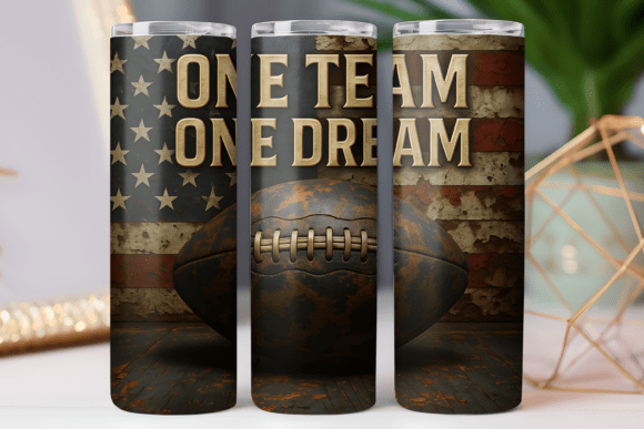 American Football Tumbler Wrap Design Review