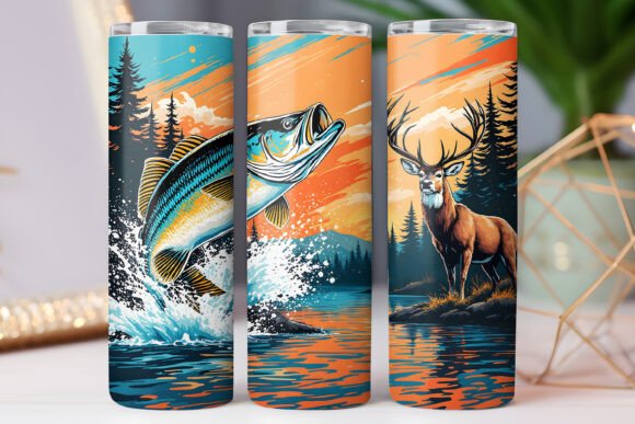 Fishing and Hunting Tumbler Wrap 20oz Review