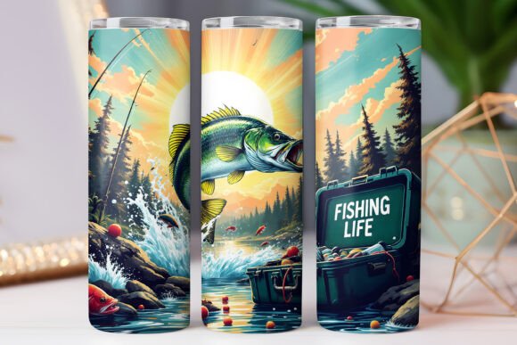 Fishing Life Tumbler Wrap 20oz Review