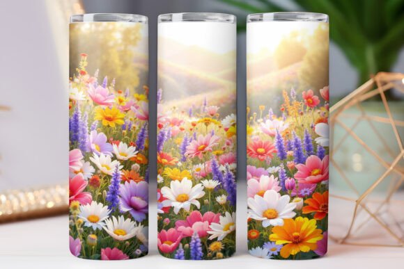 Floral Flower Tumbler Wrap 20oz Skinny Review