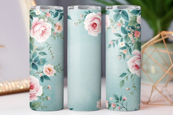 Floral Tumbler Wrap Flower Design 20oz Review