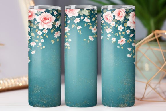 Floral Tumbler Wrap Vintage Flower Design Review