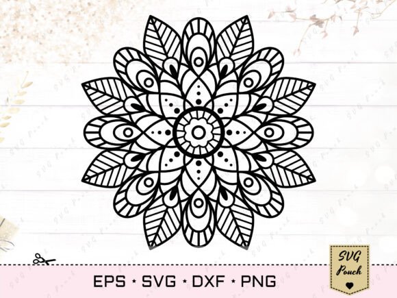 Mandala Svg Flower Review for Embroidery Projects