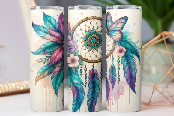 Native American 20oz Tumbler Wrap Design Review