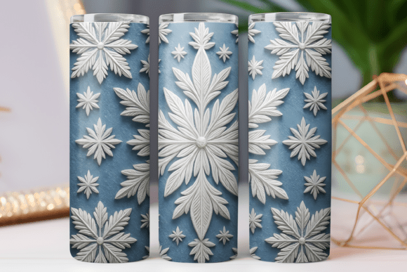 Snowflake Tumbler Wrap Design Review