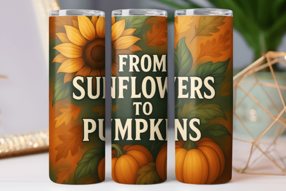 Sunflower Thanksgiving Tumbler Wrap Review