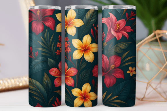 Tropical Pattern Design PNG Tumbler Wrap Review