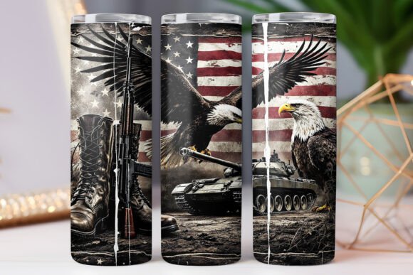 Us Veteran Tumbler Wrap Vintage Eagle Review