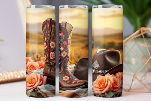 Western Cowboy Tumbler 20oz Design Wrap Review